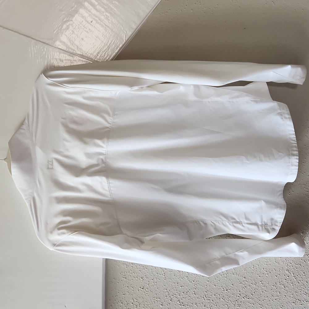 Ladies Cutter & Buck, white, lightweight golf jacket in very good condition! - Picture 7 of 9